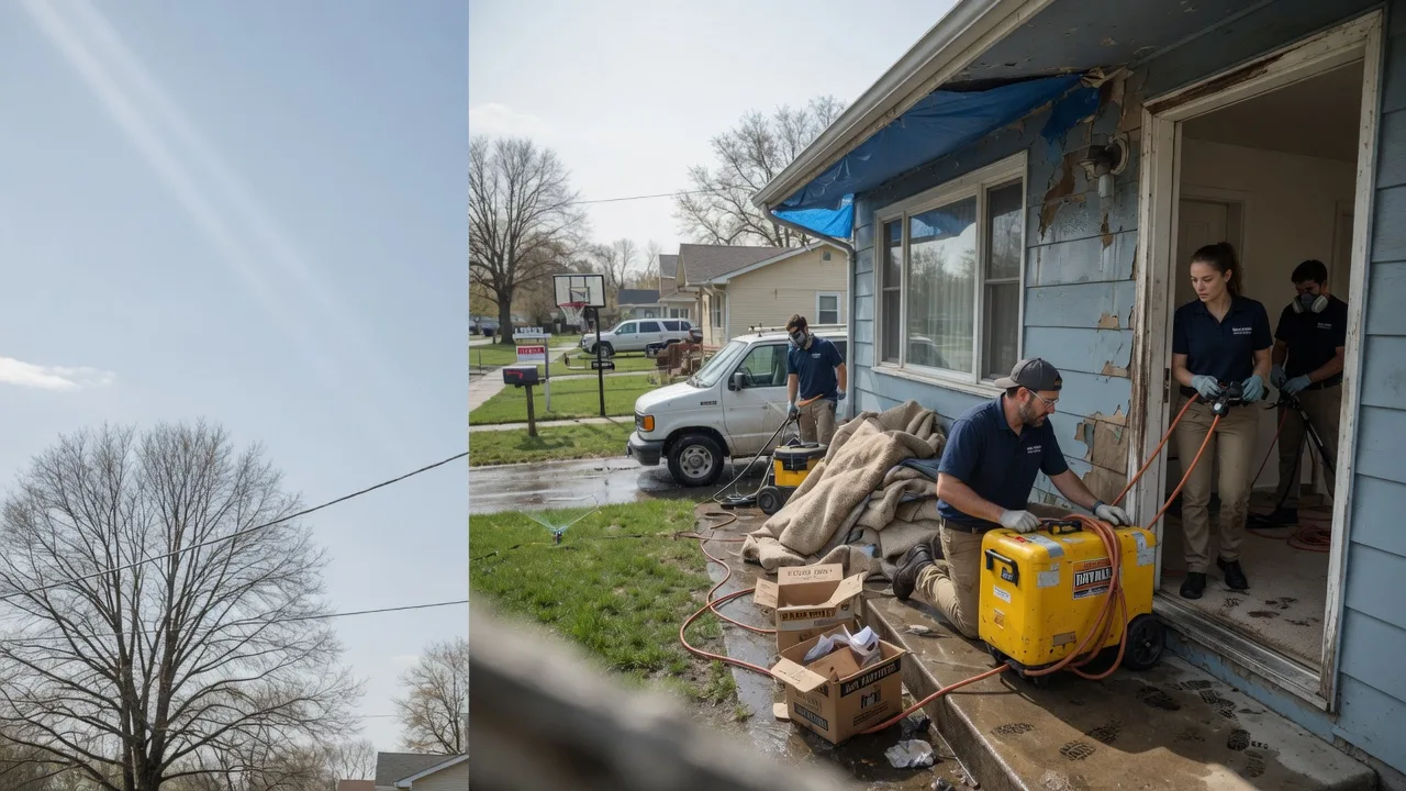 Basement Flood Cleanup in Partridge, KS near me